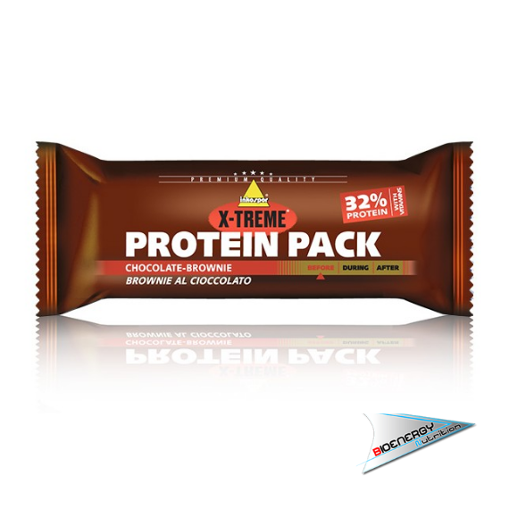 Inkospor-PROTEIN PACK (Confezione 24 barrette da 35 gr)   Ciocco Brownie  